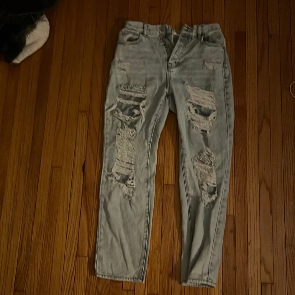 PACSUN HIGH RISE STRAIGHT JEANS - Picture 1 of 4